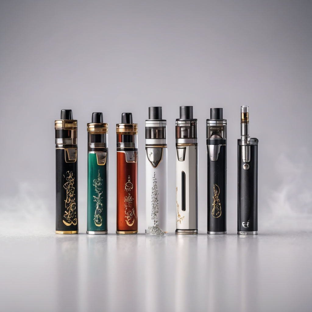 vape 自作 リキッド配合作業