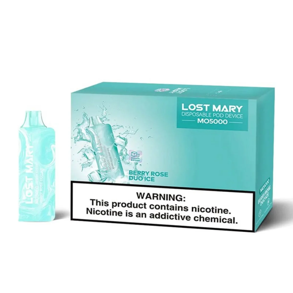 LOST MARY MO5000 BERRY ROSE DUO ICE味(jp-vape.com)
