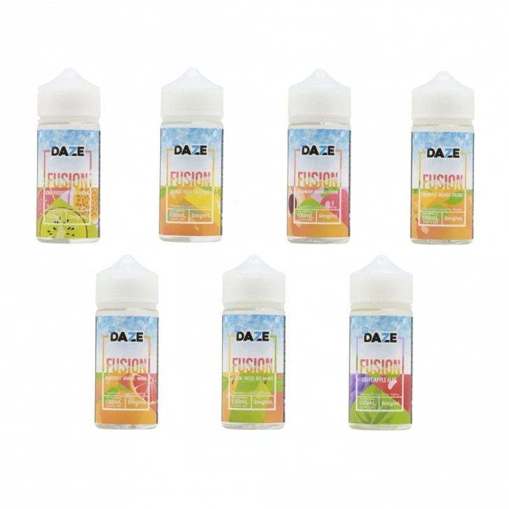 【7 Daze】Fusion Series Iced［100ml］フルーツ/アメリカ/メンソール(jp-vape.com)