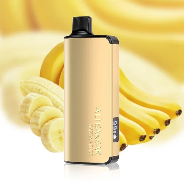 ALIBARBAR INGOT Banana Buzz 9000 Puffs(jp-vape.com)