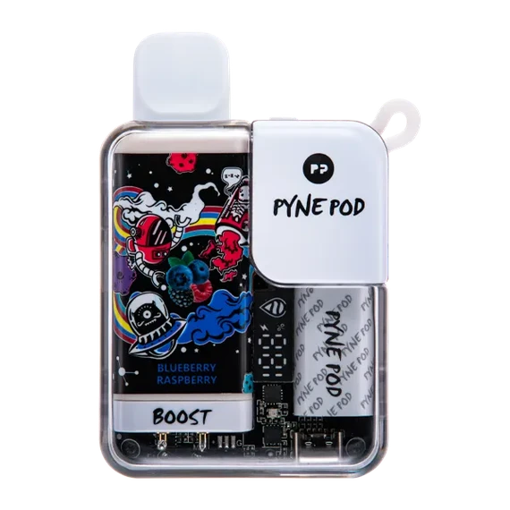 Blueberry Raspberry(ブルーベリーラズベリー) Pyne Pod Boost 8500 Puffs(jp-vape.com)