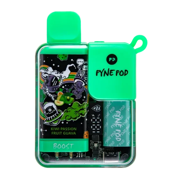 Kiwi Passion Fruit Guava Pyne Pod Boost(jp-vape.com)