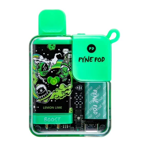 Lemon Lime(レモンライム) Pyne Pod Boost 8500 Puffs(jp-vape.com)
