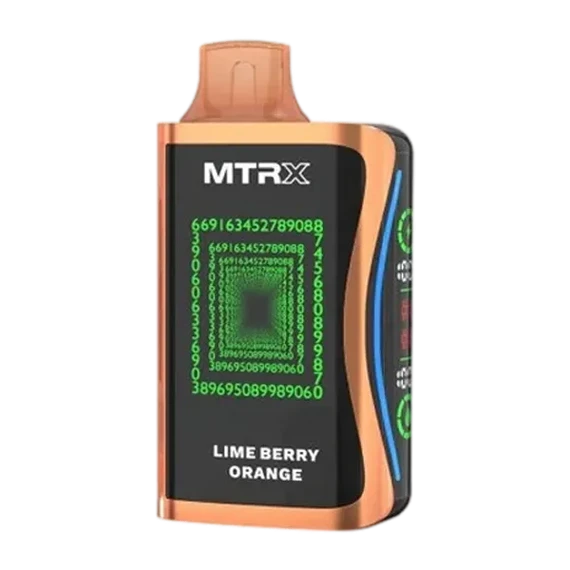 Lime Berry Orange(ライムベリーオレンジ) MTRX MX 25000 Puffs(jp-vape.com)