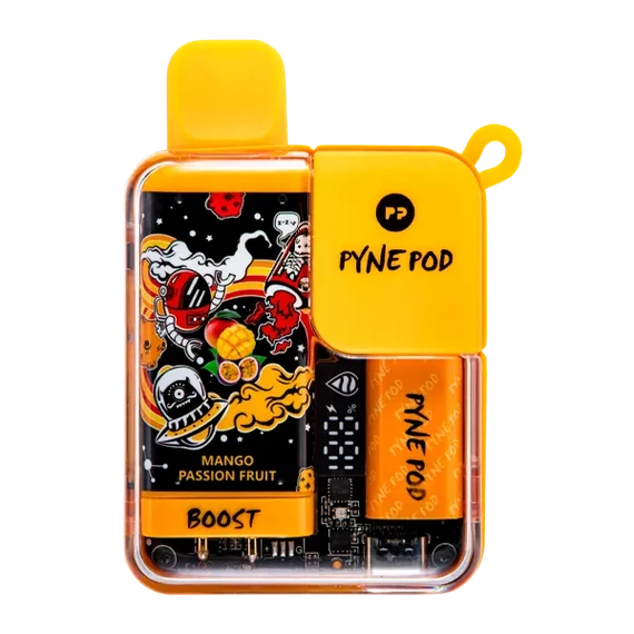 Mango Passion Fruit(マンゴーパッションフルーツ) Pyne Pod Boost 8500 Puffs(jp-vape.com)