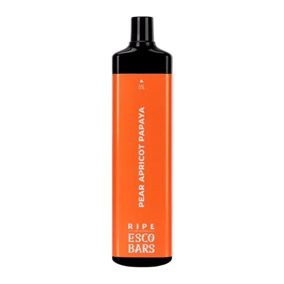 Esco Bar MEGA Pear Apricot Papaya(洋ナシ、アプリコット、パパイヤ) 5000 Puffs(jp-vape.com)