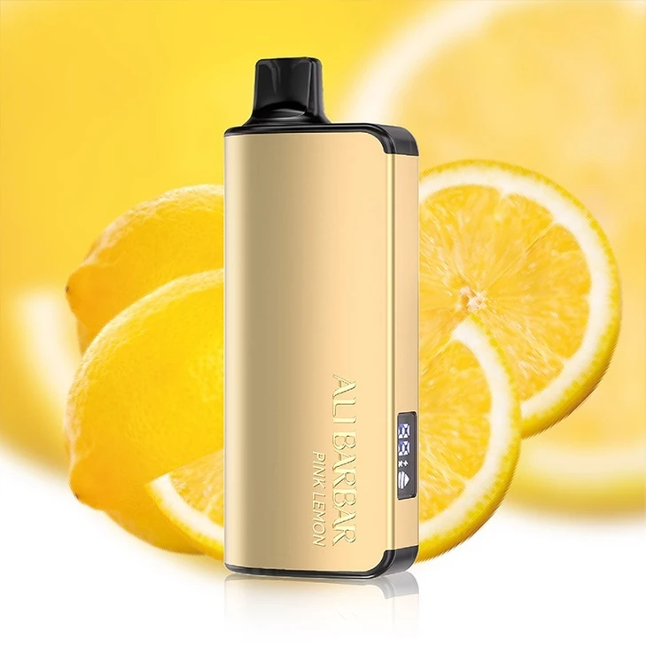 ALIBARBAR INGOT Pink Lemon 9000 Puffs(jp-vape.com)