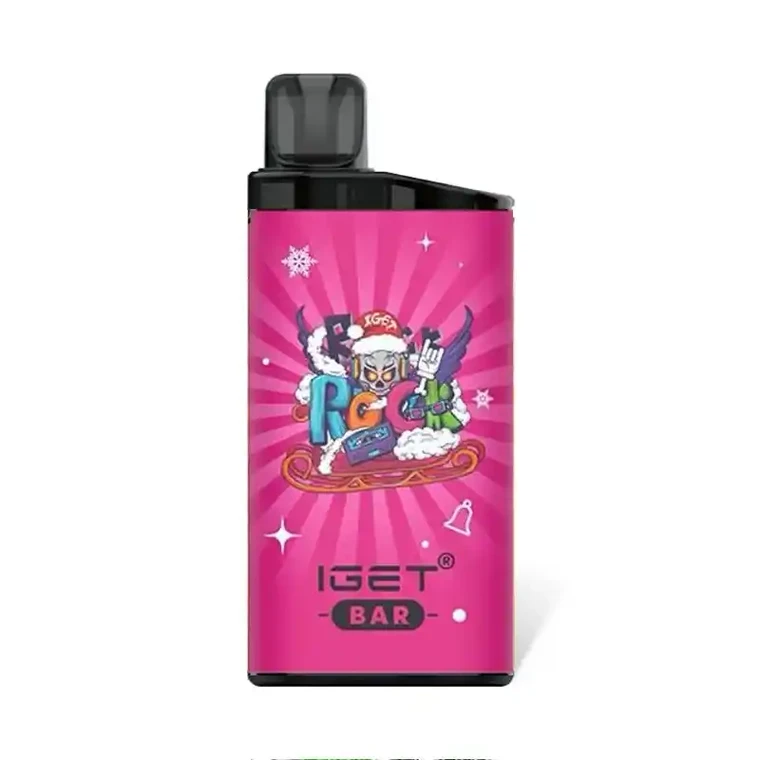 IGET BAR STRAWBERRY WATERMELON HARD CANDY  3500 Puffs Disposable Vape(jp-vape.com)