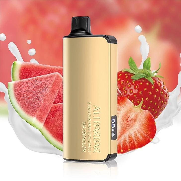 ALIBARBAR INGOT Strawberry Coconut Watermelon 9000 Puffs(jp-vape.com)