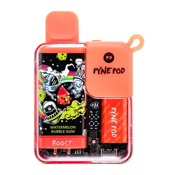 Watermelon Bubblegum(スイカのバブルガム) Pyne Pod Boost 8500 Puffs(jp-vape.com)