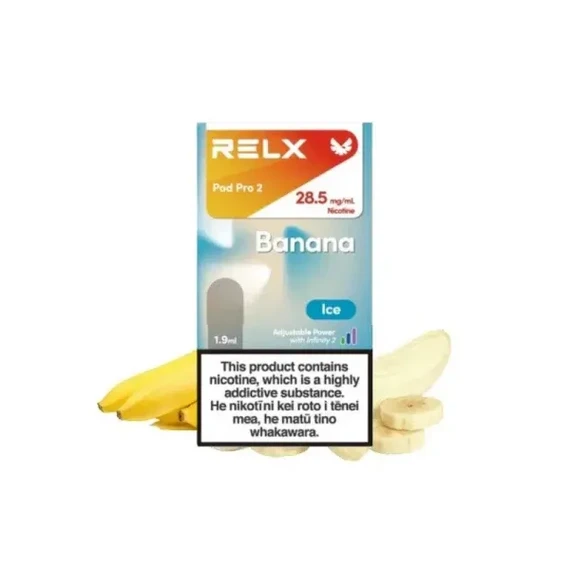 RELX Infinity 2交換用Pod – バナナ・アイス(Banana Ice)(jp-vape.com)