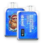 BIMO Crystal 12000 Puffs Blueberry Raspberry Bubblegum(jp-vape.com)