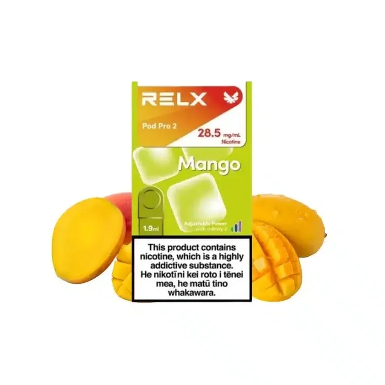 RELX Infinity 2交換用Pod – マンゴー(Mango)(jp-vape.com)