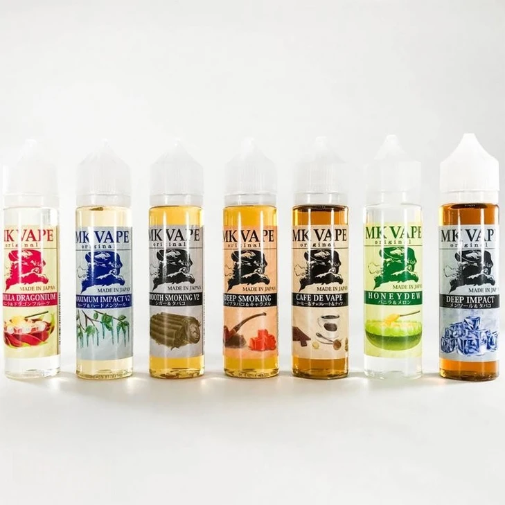 【MK VAPE original】全5種［60ml］メンソールタバコ / 日本(jp-vape.com)