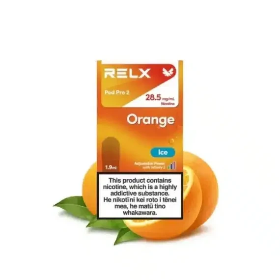 RELX Infinity 2交換用Pod – オレンジアイス(Orange Ice)(jp-vape.com)