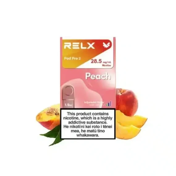 RELX Infinity 2交換用Pod – 桃(Peach)(jp-vape.com)
