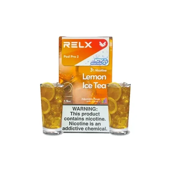 RELX Infinity 2交換用Pod – レモンティー・アイス(Lemon Tea Ice)(jp-vape.com)