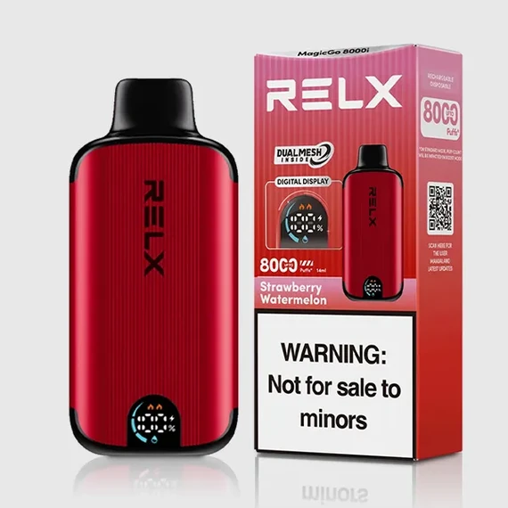 RELX MagicGo 8000 Puffs Strawberry Watermelon(jp-vape.com)