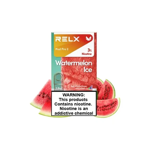 RELX Infinity 2交換用Pod – ウォーターメロンアイス(Watermelon Ice)(jp-vape.com)