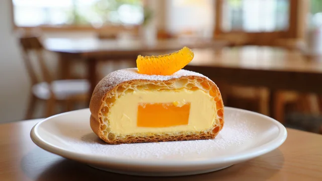 美味しそうなオランジェシュークリーム