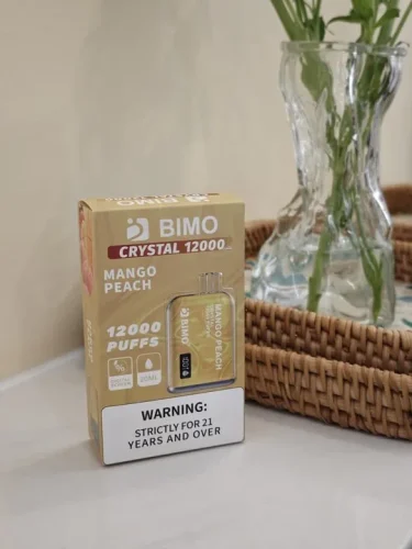 Click to view full screen BIMO Crystal 12000 Puffs Mango Peach(jp-vape.com) photo review