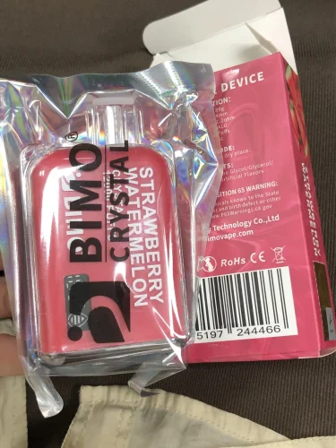 Click to view full screen BIMO Crystal 12000 Puffs Strawberry Watermelon(jp-vape.com) photo review