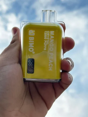 Click to view full screen BIMO Crystal 12000 Puffs Mango Peach(jp-vape.com) photo review