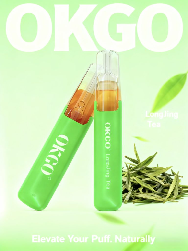 OKGO 6500 Puffs Long Jing Tea