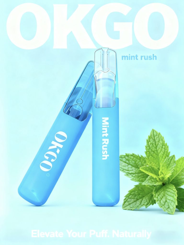 OKGO 6500 Puffs Mint rush