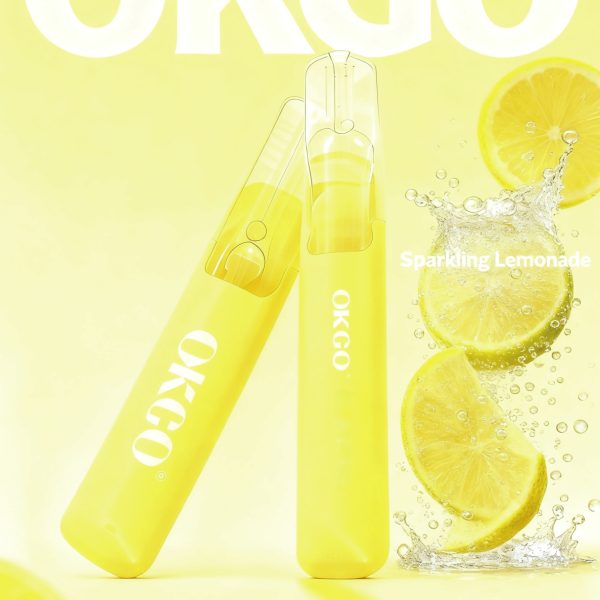 OKGO 6500 Puffs Sparkling Lemonade