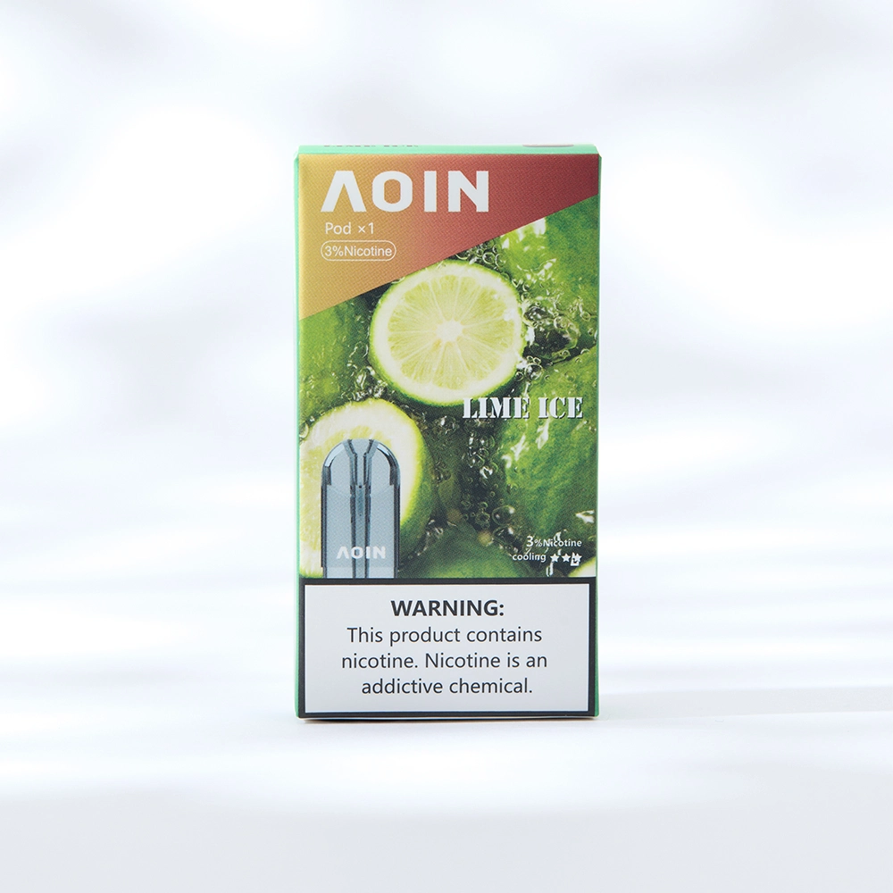 電子タバコ未成年買える AOIN Pod ライムアイス