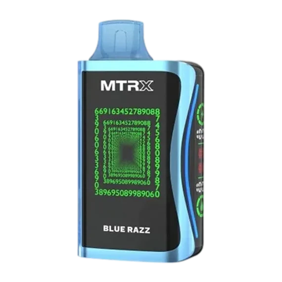 vape 温度 管理 おすすめ Blue Razz MTRX MX25000吸引リズム検証