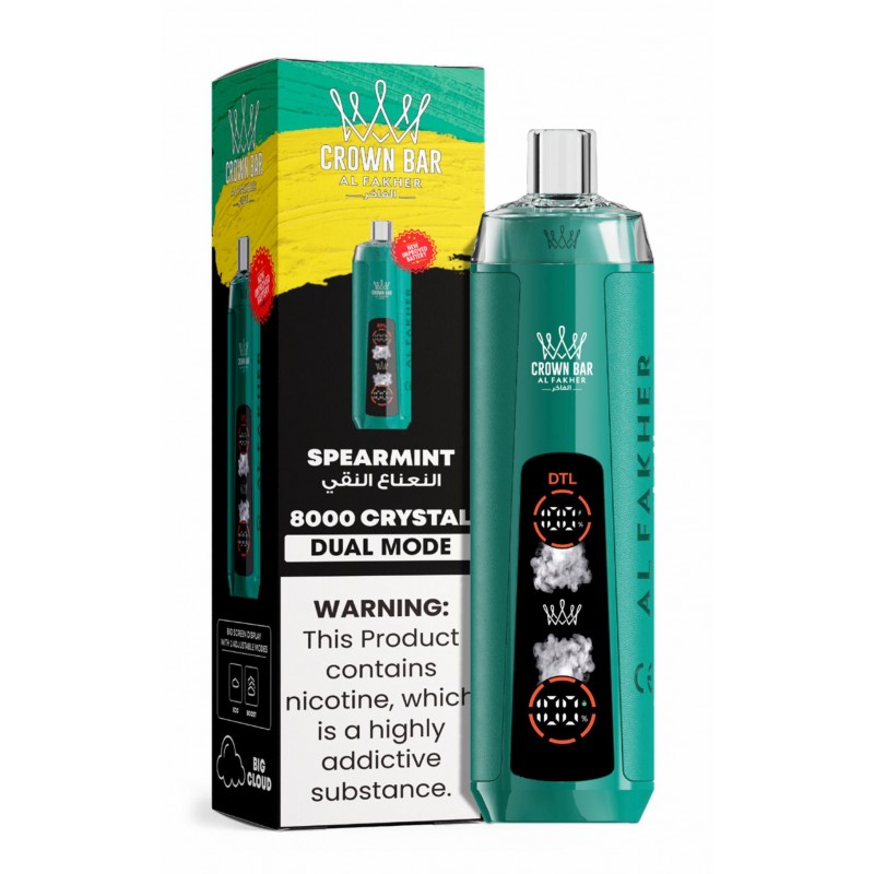 Al Fakher Crown Bar 8000 -10パック以上