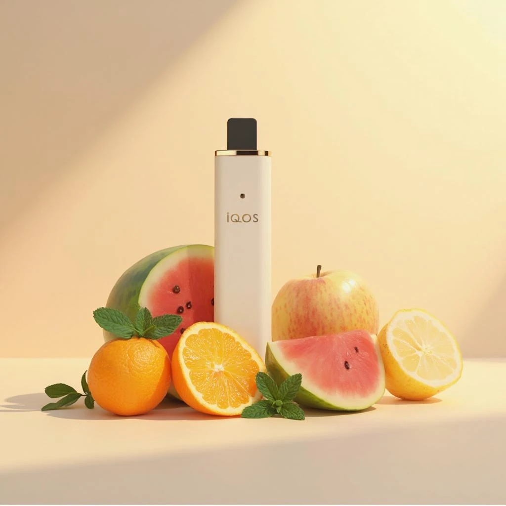 プルーム テック スターター キット 使い方 磁性接続カプセルの交換シーン