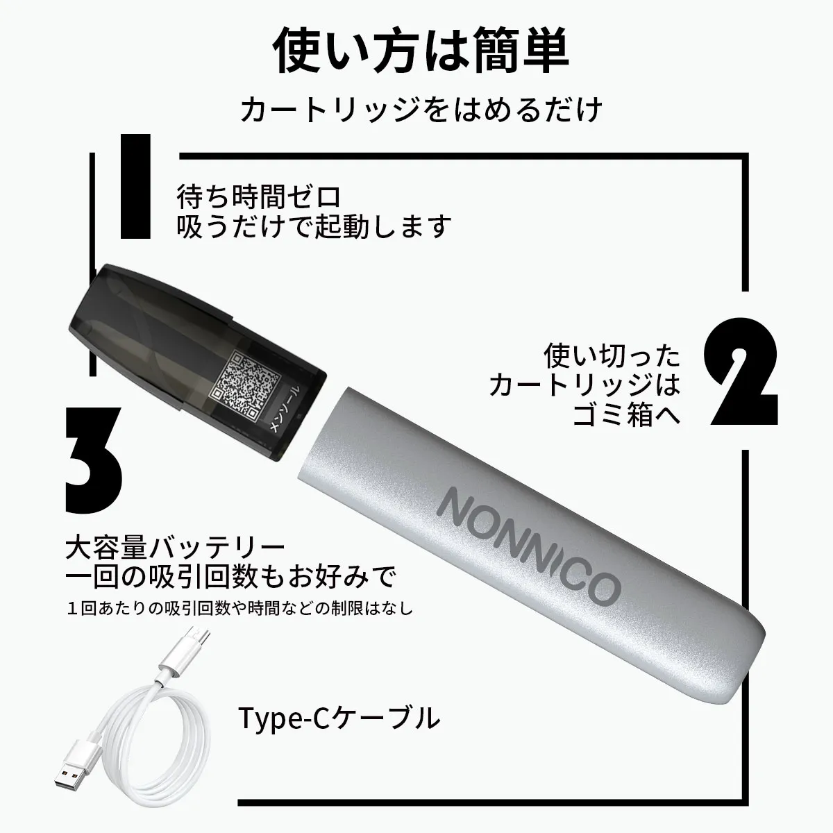 グロー 味 が 薄い原因であるエアスルー加熱方式の構造図