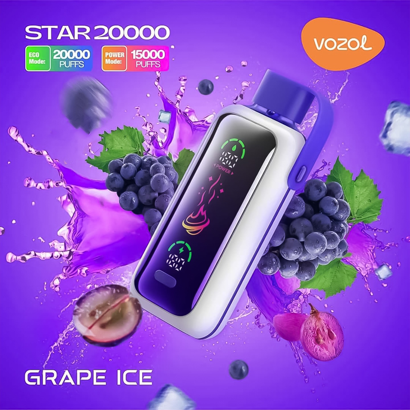 iqos3 使い方と比較されるVozol Star 20000
